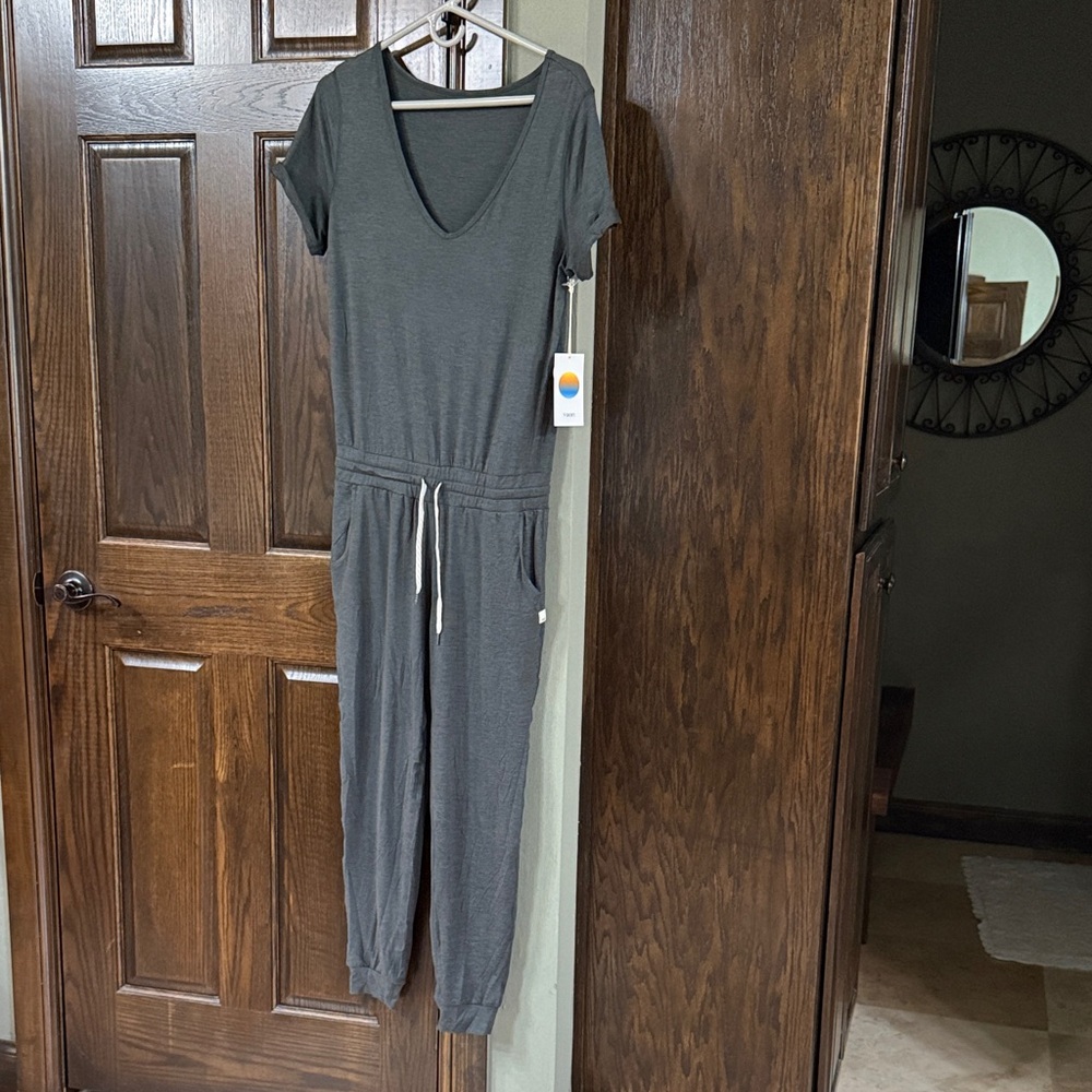 Vuori Charcoal Jumpsuit